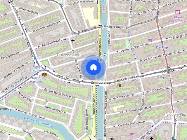 Appartement te huur: Hobbemakade 82 4 1071 XP Amsterdam