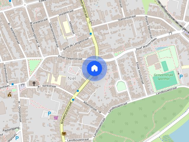 Appartement te huur in Niel voor € 925 met 2 slaapkamers