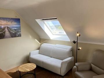 Appartement te huur in Aartrijke voor € 850 met 1 slaapkamer