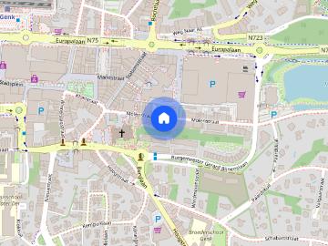 Appartement te huur in Genk voor € 1.050 met 2 slaapkamers