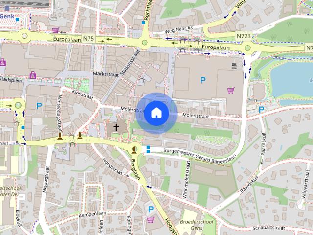 Appartement te huur in Genk voor € 1.050 met 2 slaapkamers