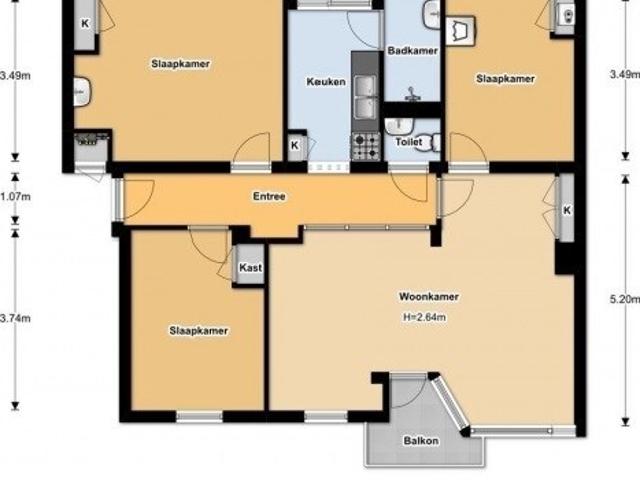 Appartement te huur in Hilversum