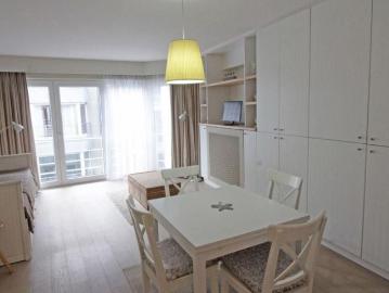 Appartement te huur in Knokke voor € 950 met 1 slaapkamer