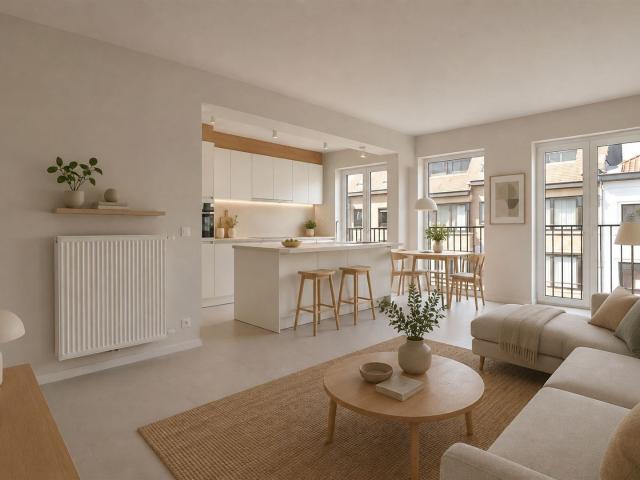 Appartement te huur in Kortrijk met 2 slaapkamers