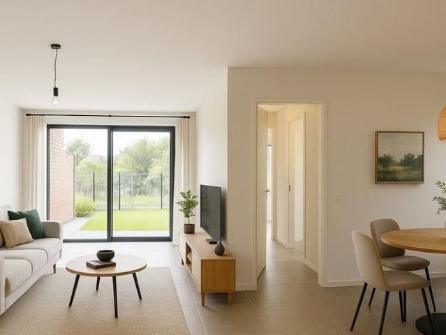 Appartement te huur in Lochristi voor € 970 met 1 slaapkamer