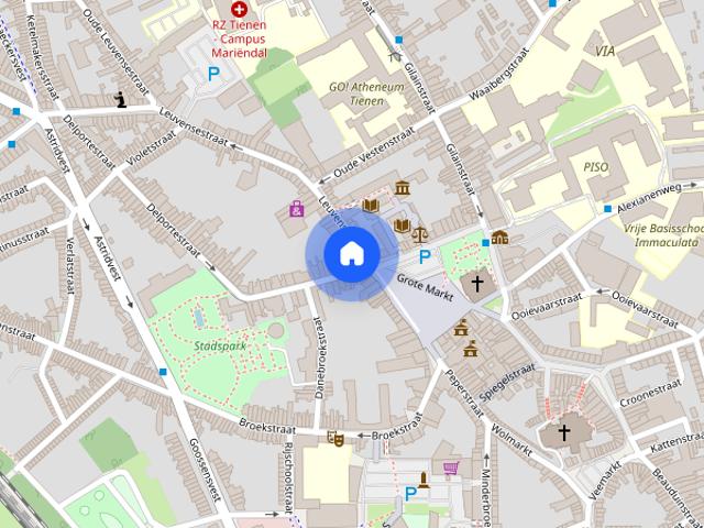 Appartement te huur in Tienen voor € 950 met 2 slaapkamers