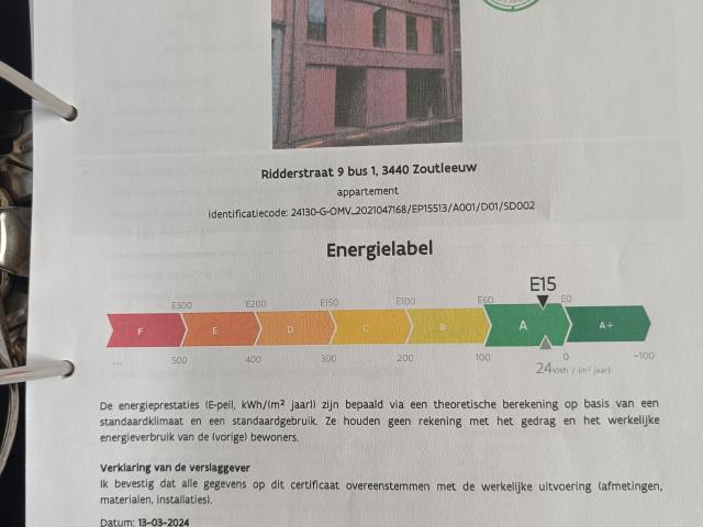 Appartement te huur in Zoutleeuw met 2 slaapkamers