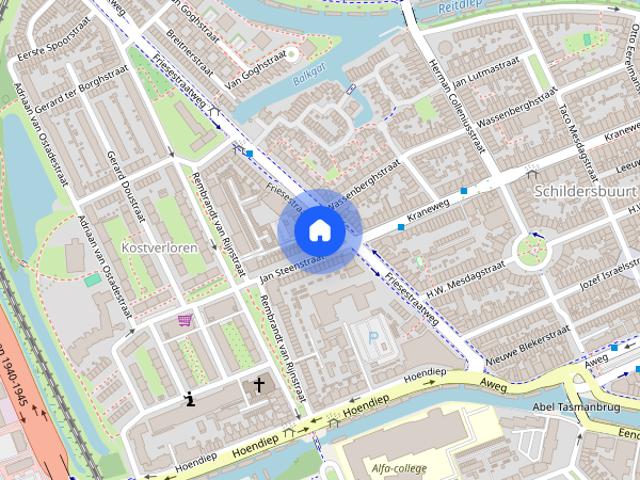 Appartement te huur: Jan Steenstraat 25 9718 LG Groningen