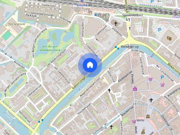 Appartement te huur: Kattensingel 62 D 2801 CC Gouda
