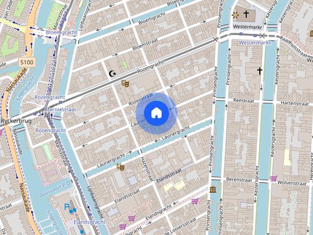 Appartement te huur: Laurierstraat 73 2 1016 PJ Amsterdam