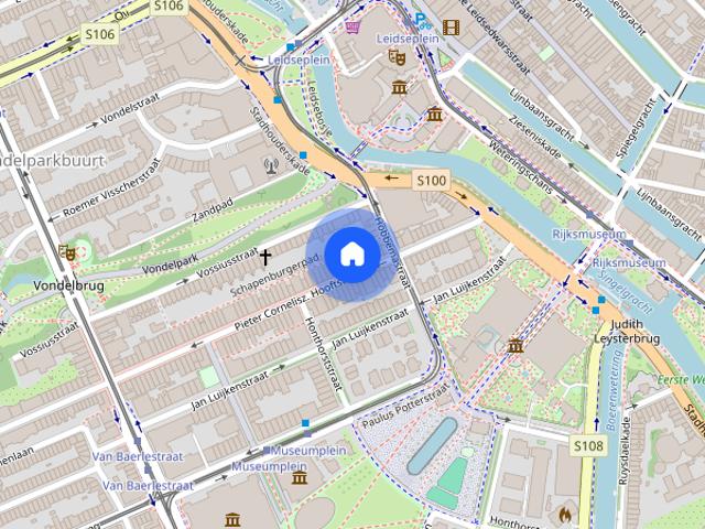 Appartement te huur: Pieter Cornelisz. Hooftstraat 44 3 1071 BZ Amsterdam