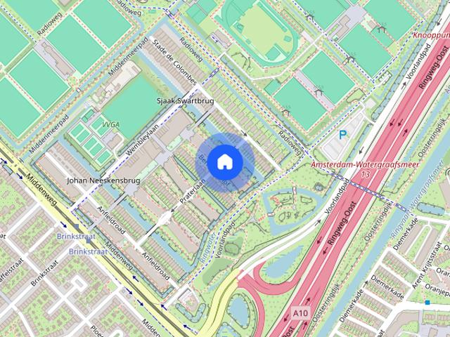 Appartement te huur: Praterlaan 162 1098 WT Amsterdam