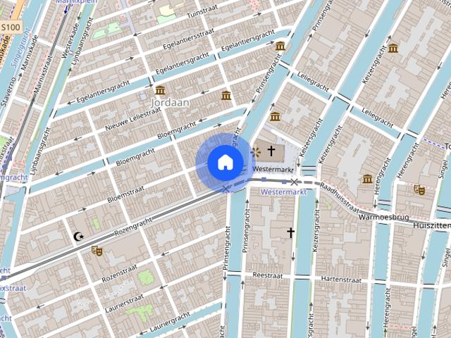 Appartement te huur: Prinsengracht 178 2 1016 HB Amsterdam