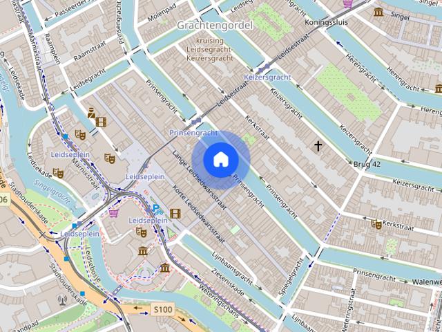 Appartement te huur: Prinsengracht 482 1 1017 KG Amsterdam