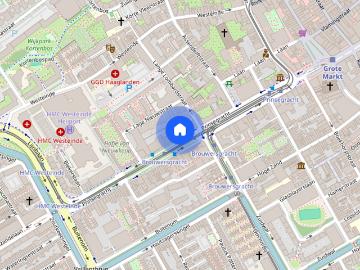 Appartement te huur: Prinsegracht 57 E 2512 EX Den Haag