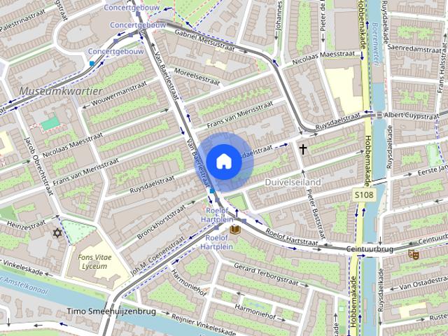 Appartement te huur: Ruysdaelstraat 57 1 1071 XA Amsterdam