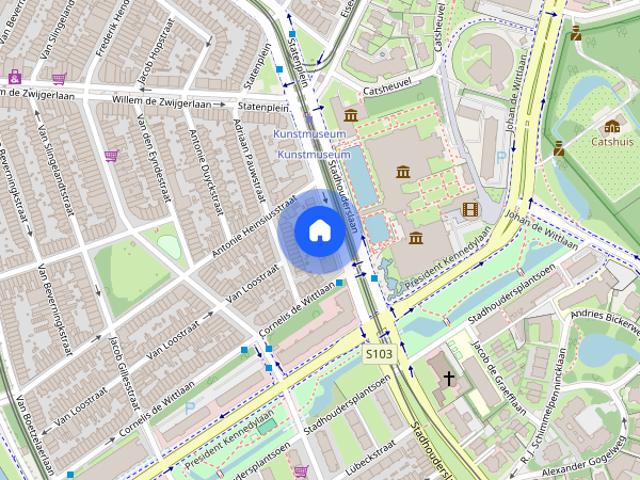 Appartement te huur: Stadhouderslaan 80 F 2517 JB Den Haag