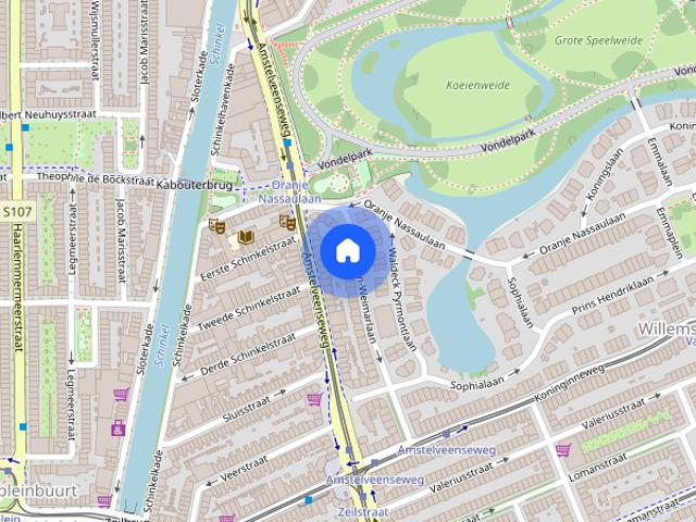Appartement te huur: Saxen Weimarlaan 14 4 1075 CB Amsterdam
