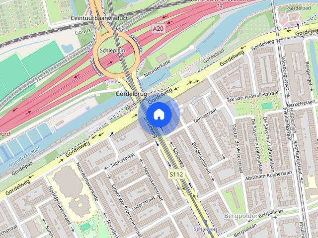 Appartement te huur: Schieweg 249 B 3038 AZ Rotterdam