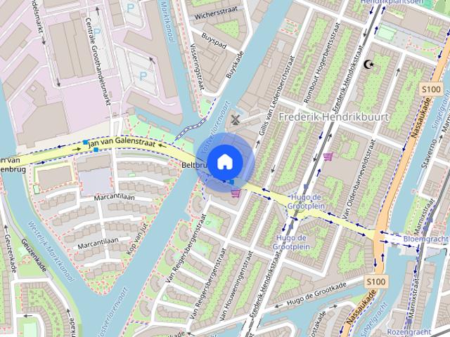 Appartement te huur: Tweede Hugo de Grootstraat 70 1 1052 LG Amsterdam