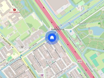 Appartement te huur: Tweemolentjeskade 162 2612 XZ Delft