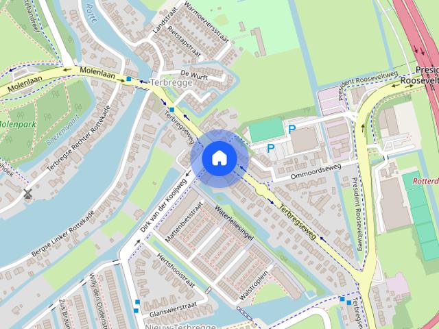 Appartement te huur: Terbregseweg 16 J 3056 JW Rotterdam