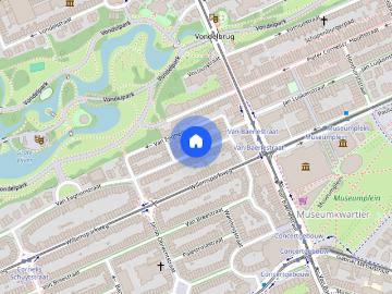 Appartement te huur: Van Eeghenstraat 20 1 1071 GG Amsterdam