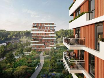 Almere Poort, Almere, Flevoland, Nederland