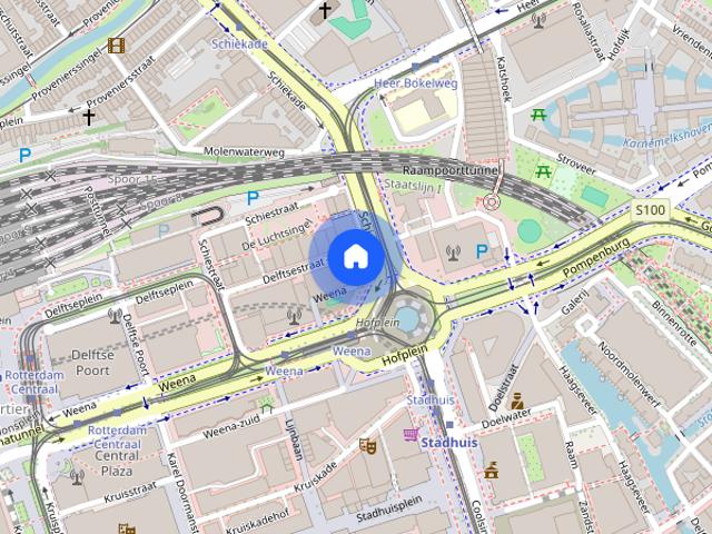 Appartement te huur: Weena 13 C 3013 CA Rotterdam