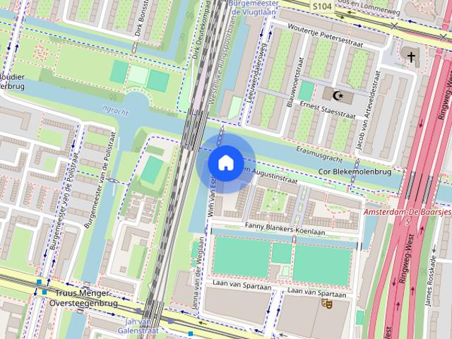 Appartement te huur: Willem Augustinstraat 354 1061 MJ Amsterdam