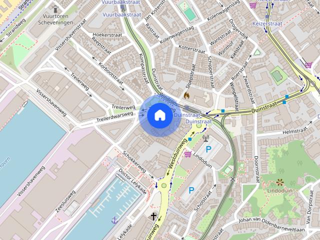 Appartement te huur: Zeesluisweg 62 H 2583 DS Den Haag