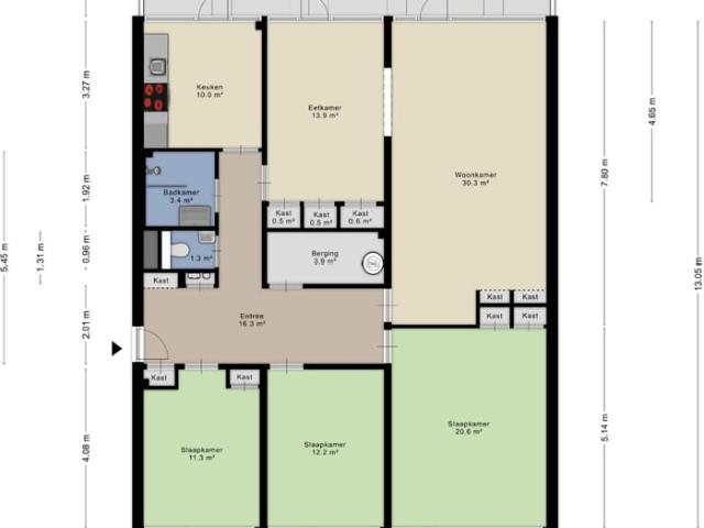 Appartement te huur