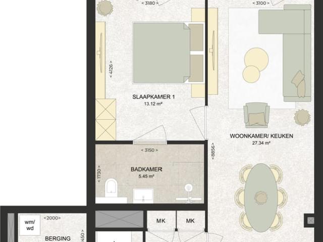 apartment for rent in Kennedylaan 294 2035TR Haarlem Romolenpolder oost Haarlem