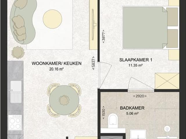 apartment for rent in Kennedylaan 326 2035 TR Haarlem Romolenpolder oost