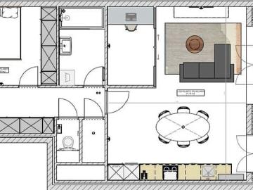 Appartement te huur in Antwerpen - Terras