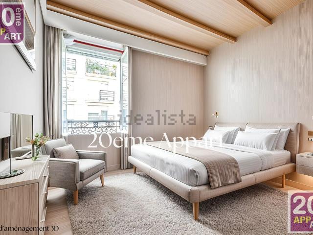 Appartement, Télégraphe Pelleport Saint Fargeau, Paris