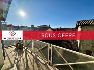 Appartement Terrasse et Garage 2 pièces de 50m² à Romans sur Isère