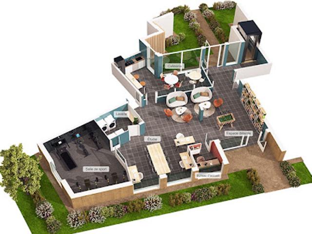 Appartement 1 pièce 19 m2