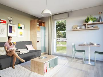 Appartement Thionville 2 pièces My Work Thionville Gare