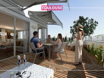 Appartement Toulouse 4 pièces DOMAINE BELLECOUR PROX CANAL DU MIDI