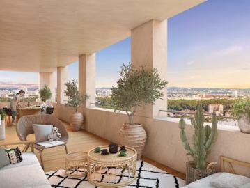 Appartement Toulouse 2 pièces LISIÈRE DU PARC AKMÉ