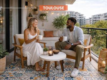 Appartement Toulouse 2 pièces RÉSIDENCE LAUZE ACCÈS HYPERCENTRE