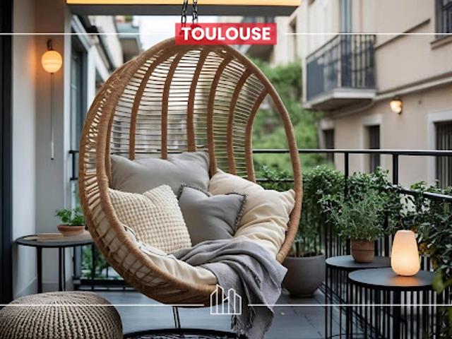 Appartement Toulouse 2 pièces RESIDENCE SOLEIL PROCHE ECOLES