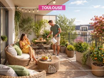 Appartement Toulouse 3 pièces RÉSIDENCE CAMÉLIA CENTRE VILLE