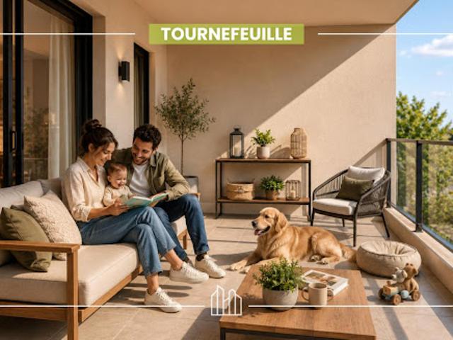 Appartement Tournefeuille 2 pièces DOMAINE HÉLIA ? À 10 MIN DE BLAGNAC