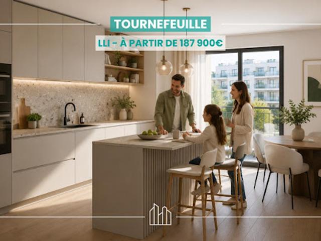 Appartement Tournefeuille 3 pièces JARDINS DE LUNA ? PROCHE ÉCOLES
