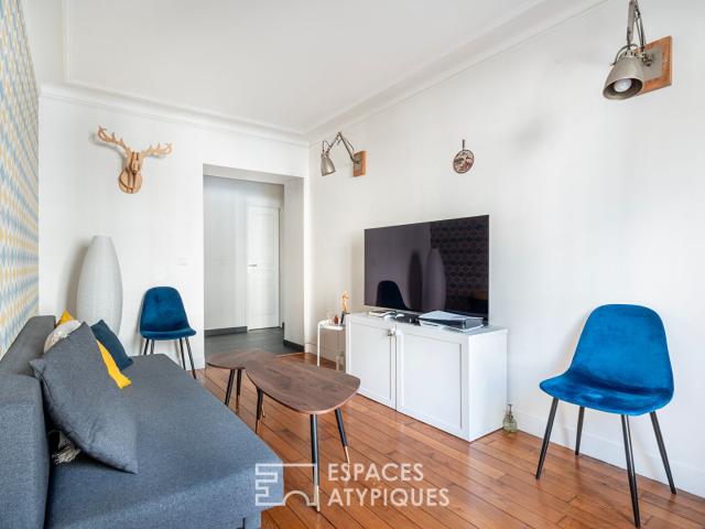 Appartement trois pièces pop au Père lachaise
