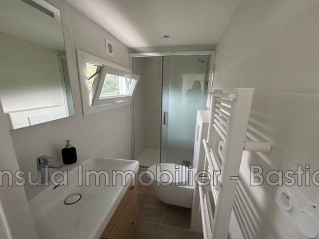 Appartement type T2 meublé rez de jardin Corte