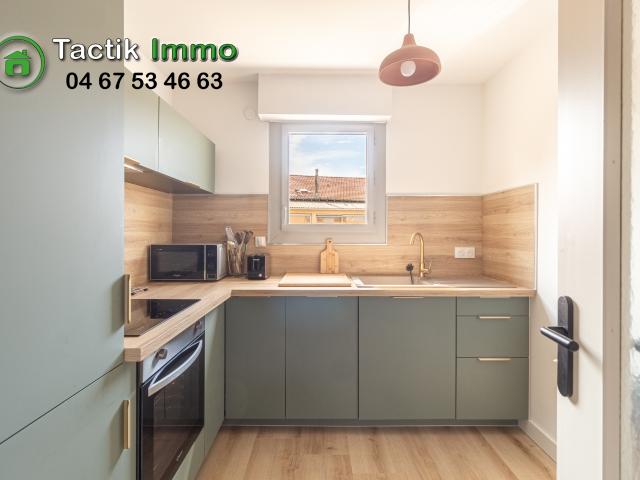 Appartement type 2 avec loggia, ascenseur et vue dégagée
