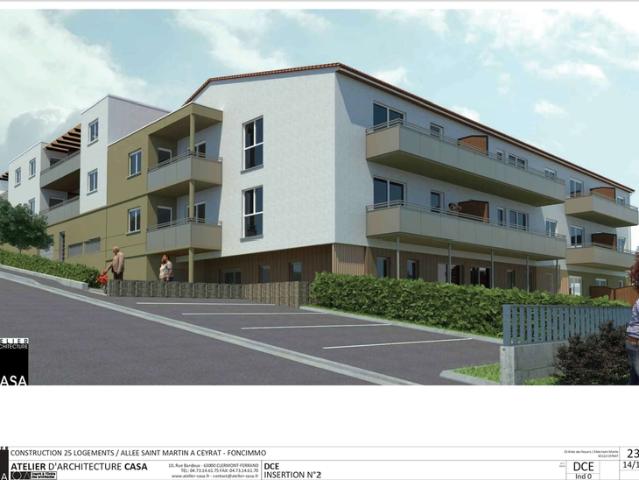 APPARTEMENT TYPE 2 SENIOR – BELLEVUE – CEYRAT